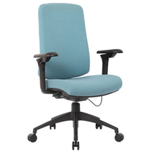 Load image into Gallery viewer, Office Chair With Mid Back Design, 5D Armrests And Multi Position - Blue

