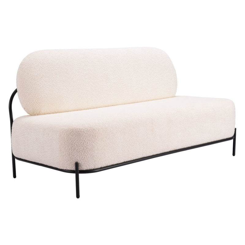 Upholstered Sofa - Vanilla