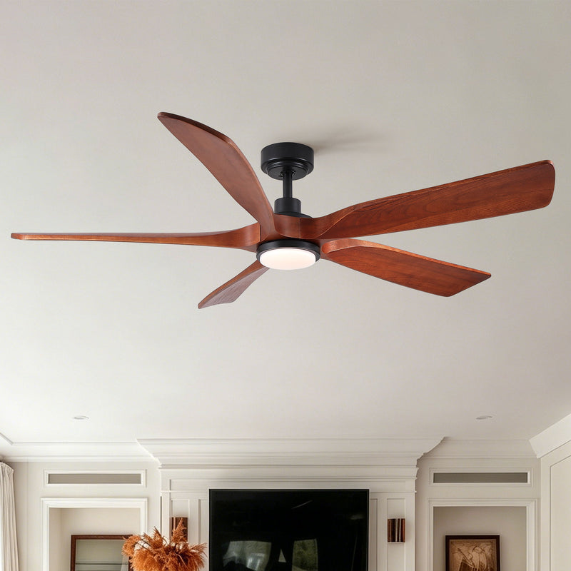 Ceiling Fan With Light And Remote Control