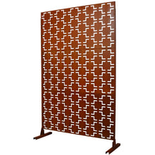 Load image into Gallery viewer, Outdoor &amp; Indoor Metal Privacy Freestanding Decorative Screen
