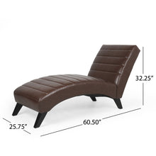 Load image into Gallery viewer, Radiantique - Chaise Lounge With A Curvaceous Structure
