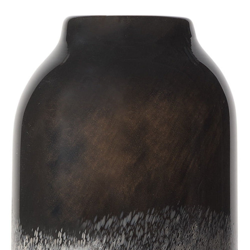 Cylinder Table Vase - Black / Gray