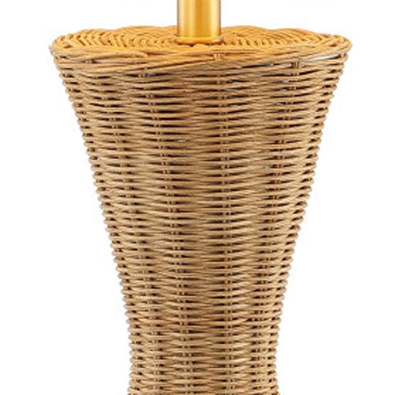 Novelty Table Lamps LED With Empire Shades (Set of 2) - Natural