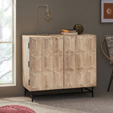 Load image into Gallery viewer, Geometry Accent Cabinet - White
