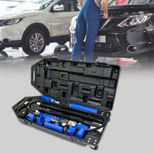 Load image into Gallery viewer, 10 Ton Portable Hydraulic Equipment Kit For Metal Work - Black / Blue
