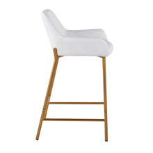 Load image into Gallery viewer, Daniella - Comfortable Contemporary Glam Fixed Height Counter Stool (Set of 2)
