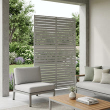 Load image into Gallery viewer, Six Panel Screen Room Divider (720115) - Gray
