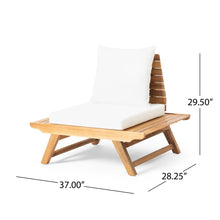 Load image into Gallery viewer, Sedona - Outdoor Club Chair With Slatted Design
