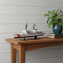 Load image into Gallery viewer, Hand Painted Model Boat (624503) - White
