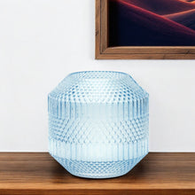 Load image into Gallery viewer, Geometric Cylinder Table Vase (516258) - Pale Blue
