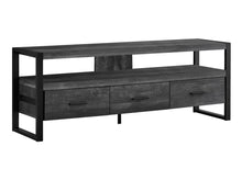 Load image into Gallery viewer, TV Stand, Console, Media Entertainment Center, Storage Solution Drawers - Black
