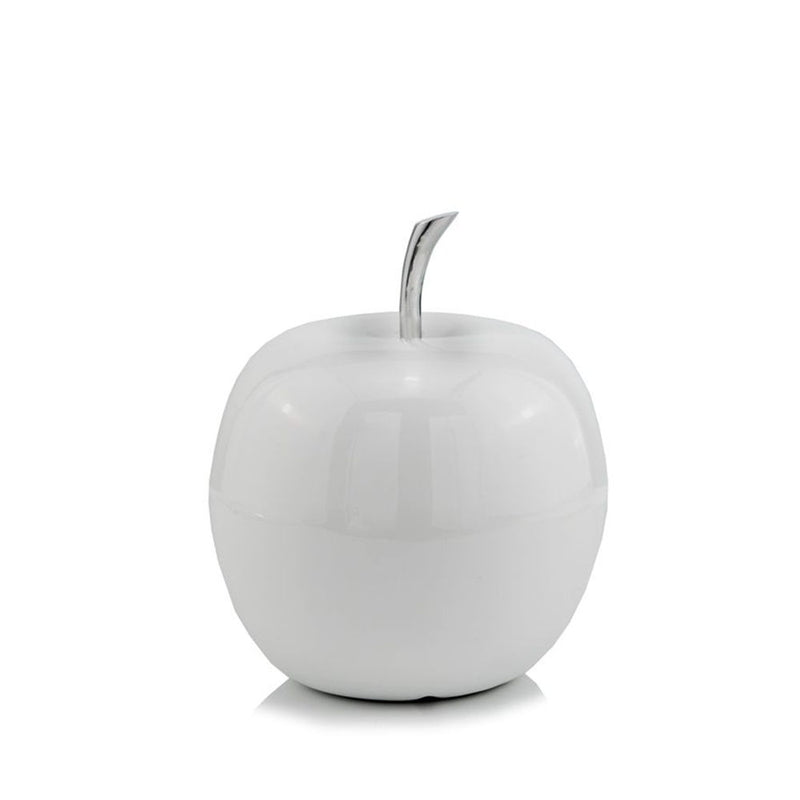 Decorative Apple Tabletop Sculpture (383764) - White
