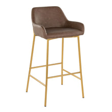 Load image into Gallery viewer, Daniella - Contemporary / Glam Fixed Height Bar Stool (Set of 2)
