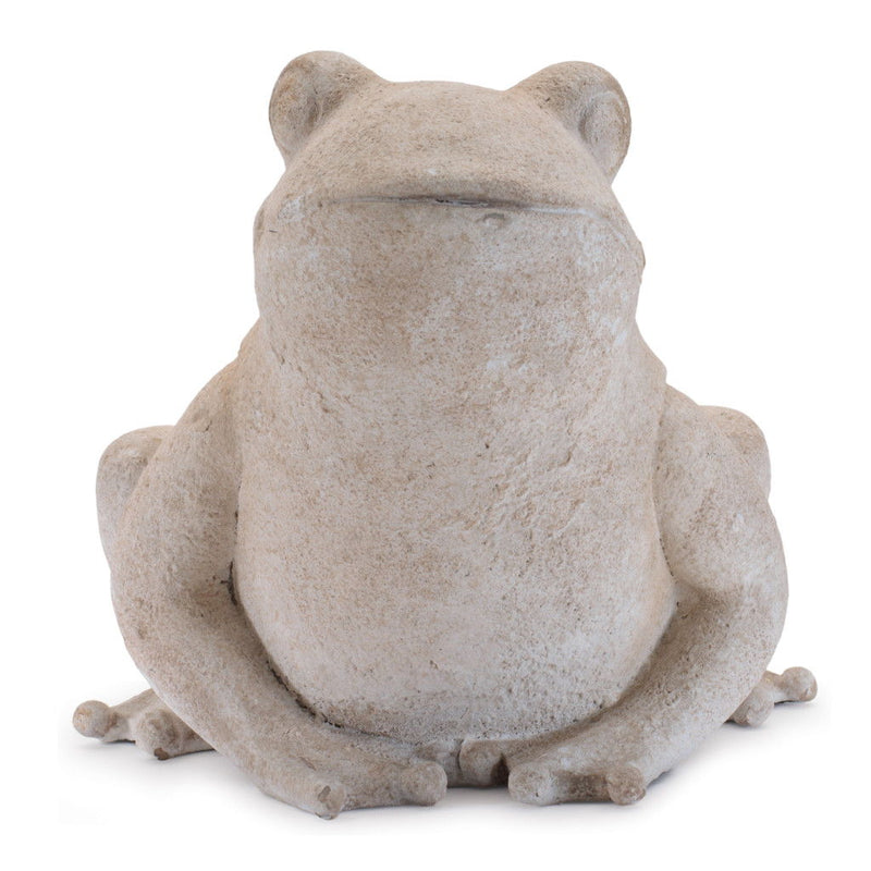 Frog Statue - Beige