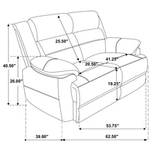 Load image into Gallery viewer, Worthington - Padded Arm Loveseat - Dark Brown
