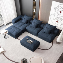 Load image into Gallery viewer, Modern Oversized Diy Combination Modular Sectional Sofa With Pillows
