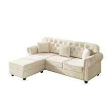 Load image into Gallery viewer, Upholstered Sofa Set With Nailhead Trim And Rolled Armrests, Includes Pillows
