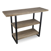 Load image into Gallery viewer, Console Table With Two Shelves - Brown
