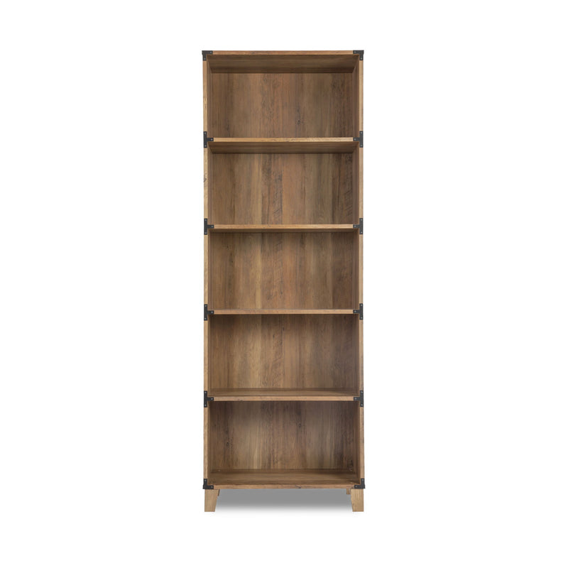 Five Tier Etagere Bookcase - Oak