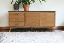 Load image into Gallery viewer, TV Stand With Drawers And Sliding Door - Brown
