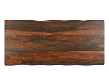 Load image into Gallery viewer, 86" Solid Wood Dining Table - Dark Brown
