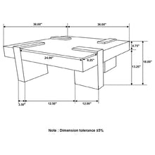Load image into Gallery viewer, Kuboloa - Square Coffee Table - Natural
