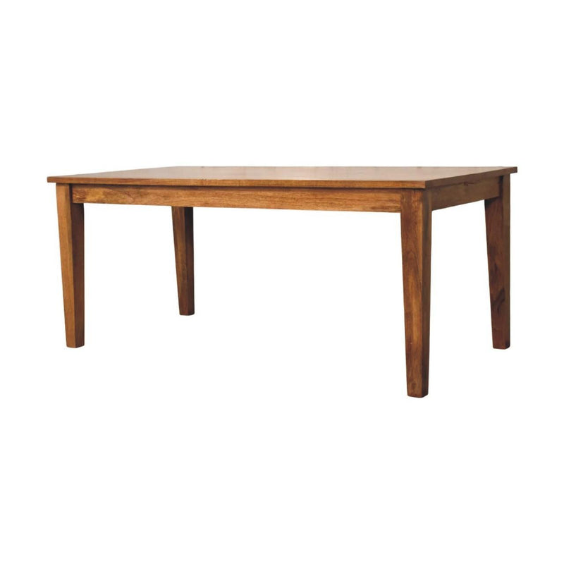 Solid Wood Dining Table (740901) - Brown