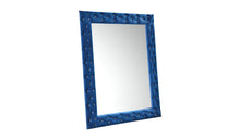 Load image into Gallery viewer, 74" Square Wood Framed Mounted Accent Mirror - Blue
