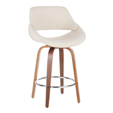 Load image into Gallery viewer, Fabrico - Mid Century Modern Counter Stool (Set of 2)
