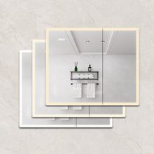 Load image into Gallery viewer, Bathroom Medicine Cabinet With Lights, LED Medicine Cabinet With Mirror, Lighted Medicine Cabinet With Defogger
