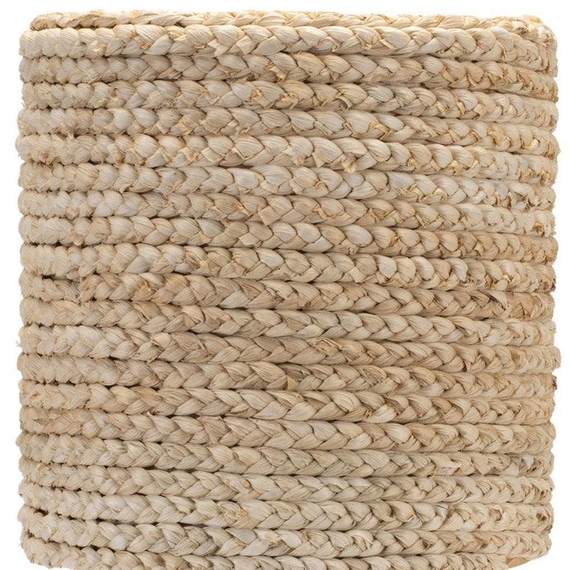 Wood 27" Ounce Round Pot Planter - Beige