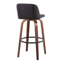 Load image into Gallery viewer, Toriano - Mid Century Modern Fixed Height Barstool Swivel And Round Footrest (Set of 2)
