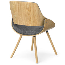 Load image into Gallery viewer, Malden - Bentwood Dining Chair With Wood Back
