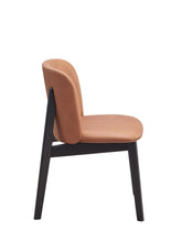 Load image into Gallery viewer, Upholstered Fabric Wing Back Dining Side Chairs (Set of 2) - Camel
