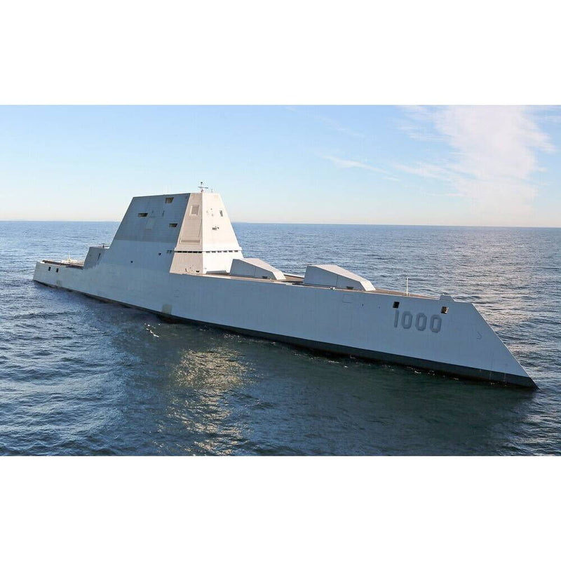 Hand Painted Model Boat (624276) - Gray