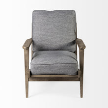 Load image into Gallery viewer, Fabric Arm Chair - Gray / Brown
