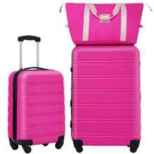 Load image into Gallery viewer, Hardshell Luggage Sets 2 Pieces + Bag Spinner Suitcase With Tsa Lock Lightweight 20" / 28" - Pink
