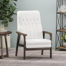 Load image into Gallery viewer, Mid Century Modern Upholstered Accent Chair
