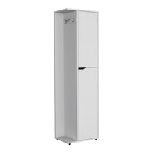 Load image into Gallery viewer, 71" Wood Accent Cabinet With Two Doors - White
