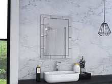 Load image into Gallery viewer, 28" Wall Mounted Frameless Bathroom Vanity Mirror - Gray
