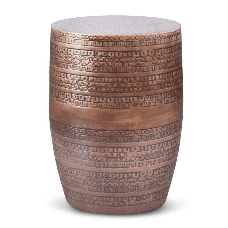 20" Round End Table - Copper