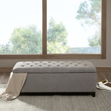 Load image into Gallery viewer, Elegant Design Tufted Top, Soft Close Storage Bench
