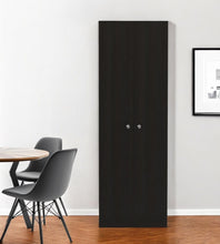 Load image into Gallery viewer, 71" Wood Pantry Or Storage Closet - Black
