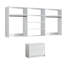 Load image into Gallery viewer, Devi - Wall Mounted Closet System With Modular Units
