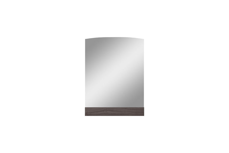 Wall Mounted And Dresser Mount Frameless Dresser Mirror - Chestnut