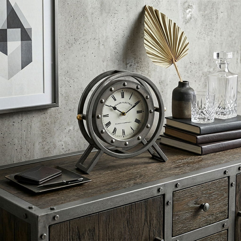 Table Clock (376225) - Black / White