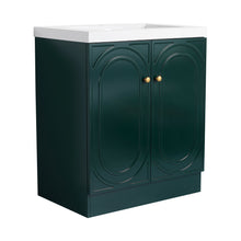 Load image into Gallery viewer, Contemporary Freestanding Bathroom Vanity With Resin Sink &amp; Soft-Close Cabinet Doors
