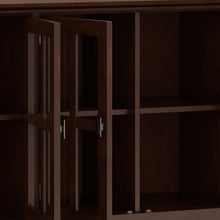Load image into Gallery viewer, Artisan - Handcrafted Wide 4 Door Storage Cabinet

