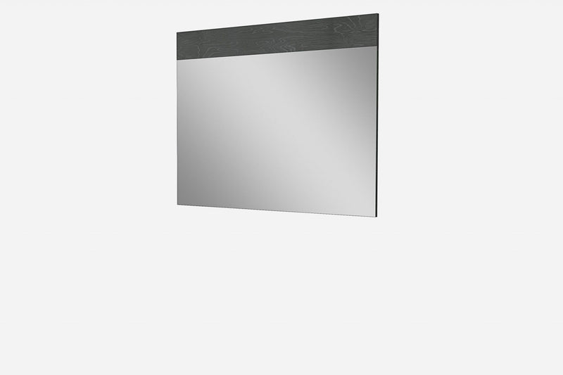 48" Framed Accent Mirror - Gray