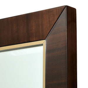 Belmont Place - Wall Mirror - Dark Brown